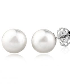 pearl stud earrings price