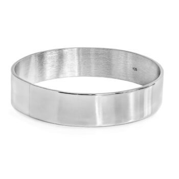 Sterling Silver Oval Push Clasp