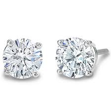 claw diamond earrings