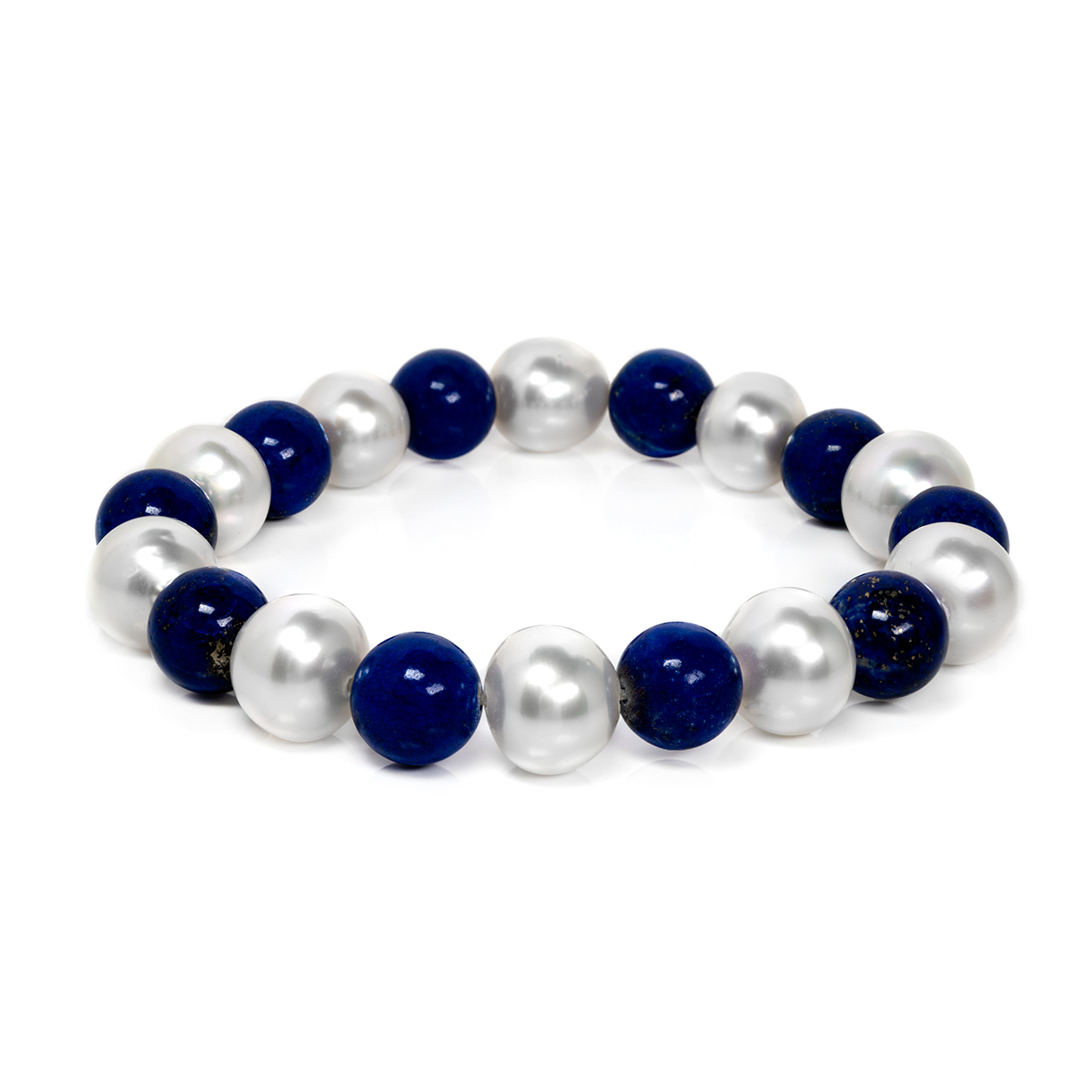 South Sea Pearl And Lapis Bracelet Catanachs Jewellers 