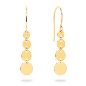 Gold Articulated Earrings – Catanach's Jewellers