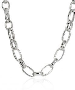 sterling silver chunky choker