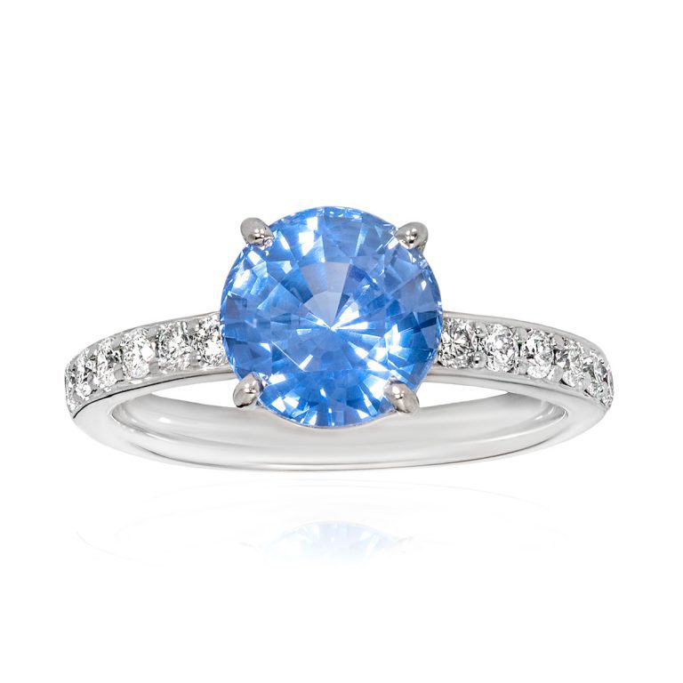 Soft Blue Ceylon Sapphire Solitaire – Catanach's Jewellers