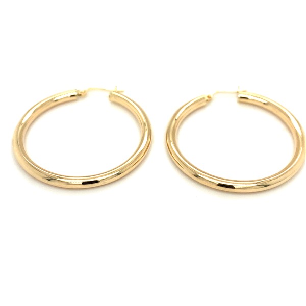 Gold Hoop Earrings – Catanach's Jewellers