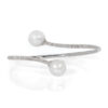 South Sea Pearl and Diamond Bangle