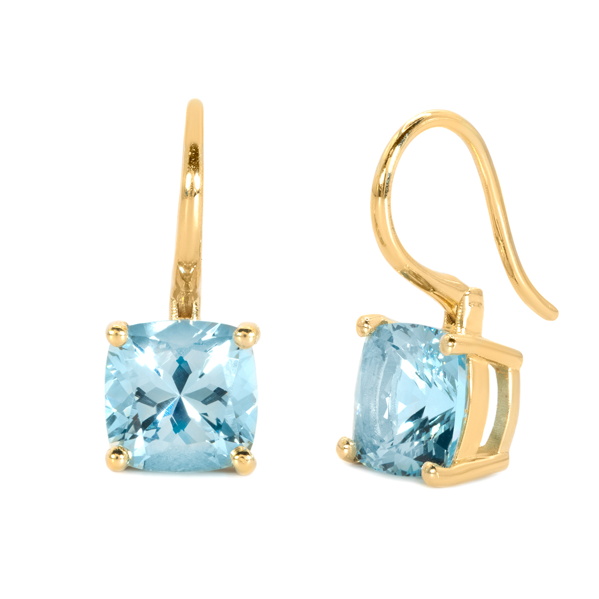 Aquamarine Earrings – Catanach's Jewellers