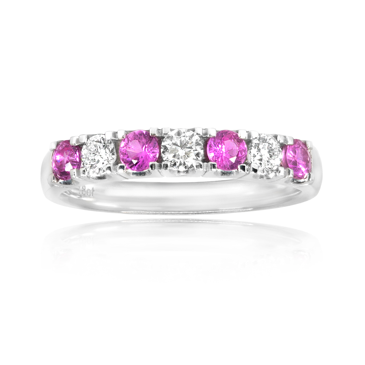 Pink Sapphire and Diamond Ring – Catanach's Jewellers