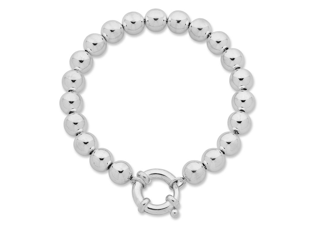 Silver Bead Bracelet – Catanach's Jewellers