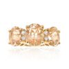 Zircon and Diamond Ring