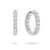 Diamond Hoop Earrings