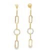 Diamond Pendant Earrings