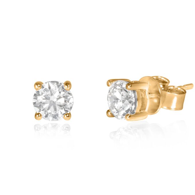 Diamond Stud Earrings