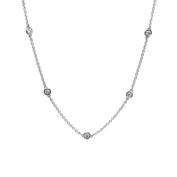 'Yards of Diamonds' Necklace